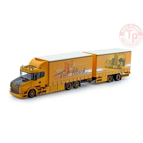 Scania Torpedo curtainside semitrailer combi Lupal - Axel Ulrich TEKNO 73433 TEKNO