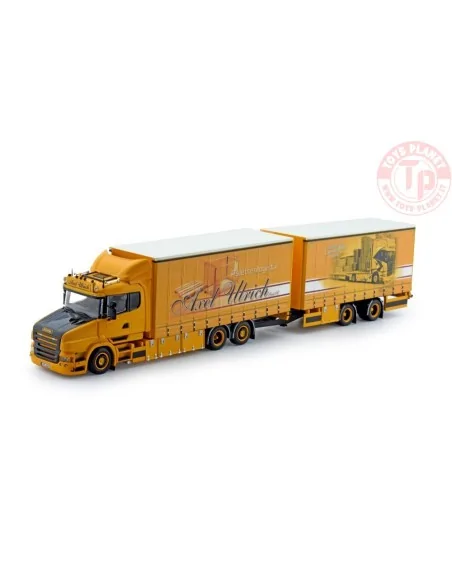 Scania Torpedo curtainside semitrailer combi Lupal - Axel Ulrich TEKNO 73433 TEKNO