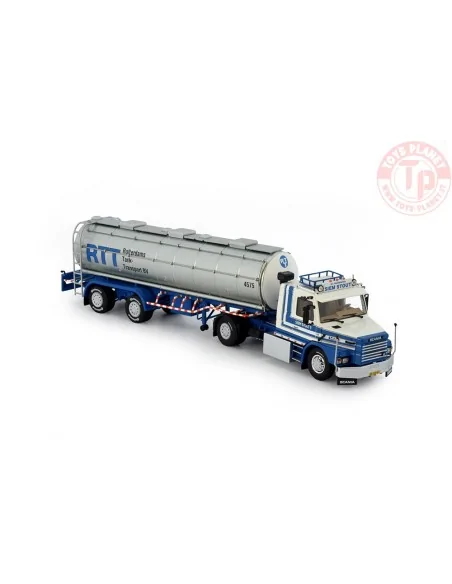 Scania Torpedo 142 met 2-assige klassieke tankoplegger Siem Stout TEKNO 77091 TEKNO Scania Torpedo 142 met 2-assige klassieke tankoplegger Siem Stout TEKNO 77091 TEKNO