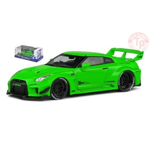 NISSAN GT-R (R35) LB WORK SILHOUETTE 2020 ACID GREEN 1:43 SL4311207 SOLIDO