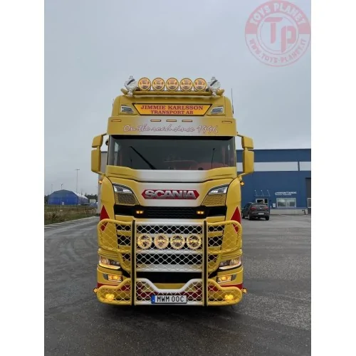 SCANIA S HIGHLINE 6X2 TAG AXLE DRAWBAR RIGED TRUCK BOX Jimmie Karlsson WSI 01-4046 WSI MODELS