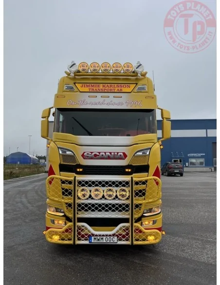 SCANIA S HIGHLINE 6X2 TAG AXLE DRAWBAR RIGED TRUCK BOX Jimmie Karlsson WSI 01-4046 WSI MODELS