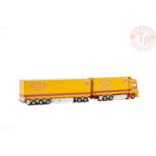 SCANIA S HIGHLINE 6X2 TAG AXLE DRAWBAR RIGED TRUCK BOX Jimmie Karlsson WSI 01-4046 WSI MODELS