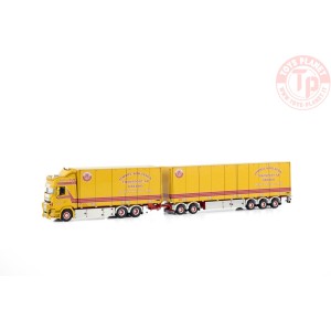 SCANIA S HIGHLINE 6X2 TAG AXLE DRAWBAR RIGED TRUCK BOX Jimmie Karlsson WSI 01-4046 WSI MODELS