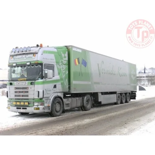 SCANIA R4 TOPLINE 4X2 REEFER TRAILER - 3 AXLE KOEN VERVAEKE WSI 01-4109 WSI MODELS