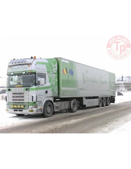 SCANIA R4 TOPLINE 4X2 REEFER TRAILER - 3 AXLE KOEN VERVAEKE WSI 01-4109 WSI MODELS SCANIA R4 TOPLINE 4X2 REEFER TRAILER - 3 AXLE KOEN VERVAEKE WSI 01-4109 WSI MODELS