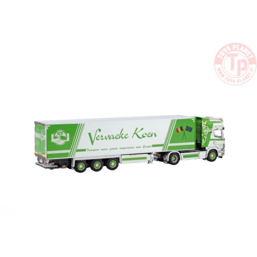 SCANIA R4 TOPLINE 4X2 REEFER TRAILER - 3 AXLE KOEN VERVAEKE WSI 01-4109 WSI MODELS