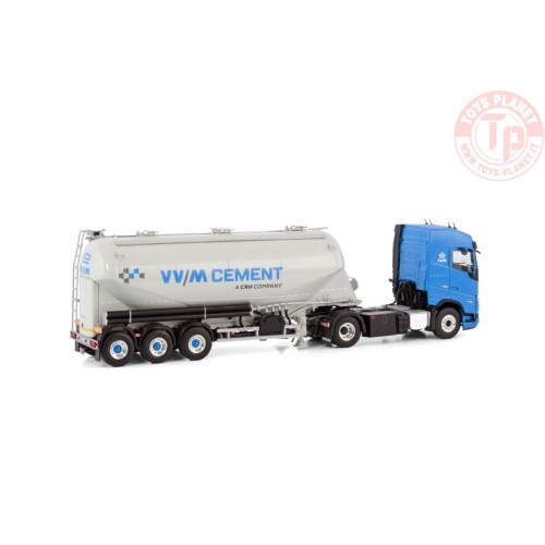 VOLVO FH5 GLOBETROTTER 4X2 BULK TRAILER - 3 AXLE CEMENTBOUW WSI 01-4232 WSI MODELS