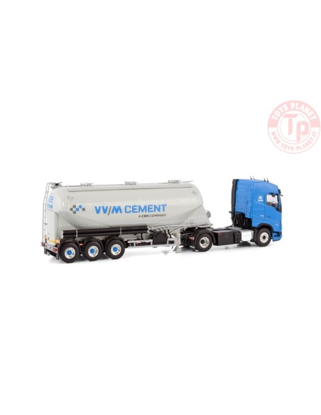 VOLVO FH5 GLOBETROTTER 4X2 BULK TRAILER - 3 AXLE CEMENTBOUW WSI 01-4232 WSI MODELS