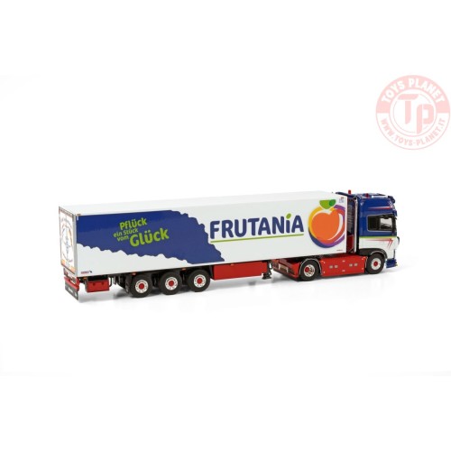 DAF XF SUPER SPACE CAB MY2017 4X2 REEFER TRAILER - 3 AXLE MARCEL WESKE WSI 01-4055 WSI MODELS