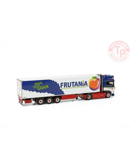 DAF XF SUPER SPACE CAB MY2017 4X2 REEFER TRAILER - 3 AXLE MARCEL WESKE WSI 01-4055 WSI MODELS