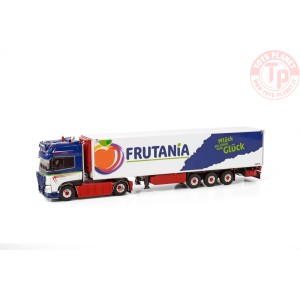 DAF XF SUPER SPACE CAB MY2017 4X2 REEFER TRAILER - 3 AXLE MARCEL WESKE WSI 01-4055 WSI MODELS