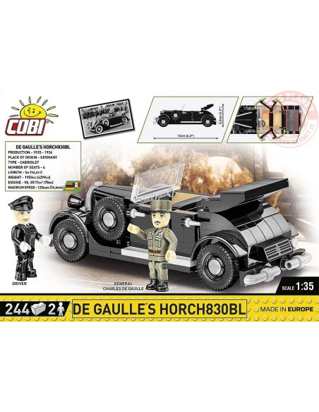 De Gaulle's Horch830BL COBI 2261 COBI