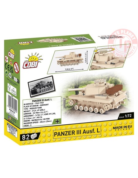 Panzer III Ausf.L COBI 3090 COBI Panzer III Ausf.L COBI 3090 COBI