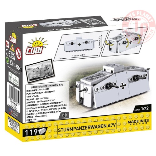 Sturmpanzerwagen A7V COBI 3094 COBI