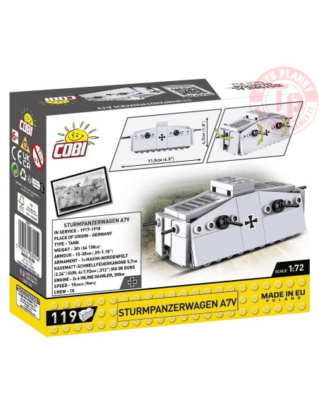 Sturmpanzerwagen A7V COBI 3094 COBI