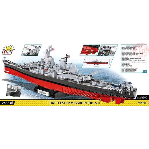 Battleship Missouri (BB-63) COBI 4837 COBI