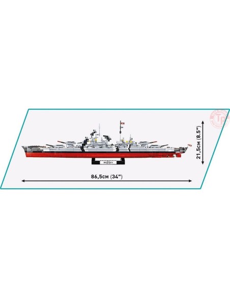 Battleship Bismarck COBI 4841 COBI Battleship Bismarck COBI 4841 COBI