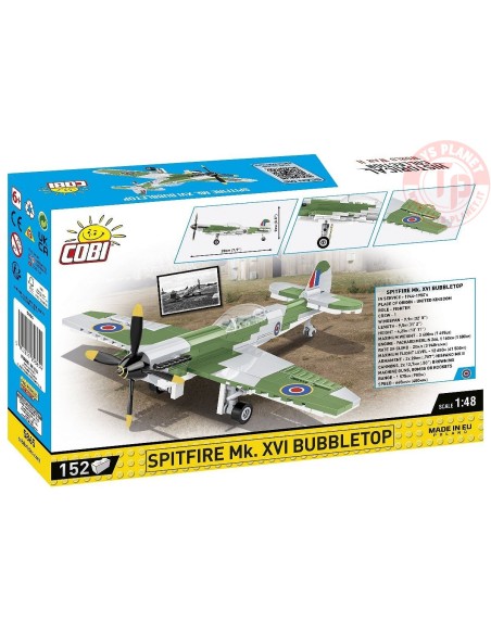 Spitfire Mk. XVI Bubbletop COBI 5865 COBI Spitfire Mk. XVI Bubbletop COBI 5865 COBI