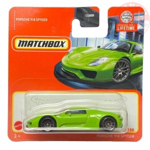 PORSCHE 918 SPYDER 1/64 MATCHBOX HVN89 MATCHBOX