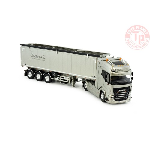 DAF XG+ met 3-assige Stas kipper Dimani TEKNO 85266 TEKNO