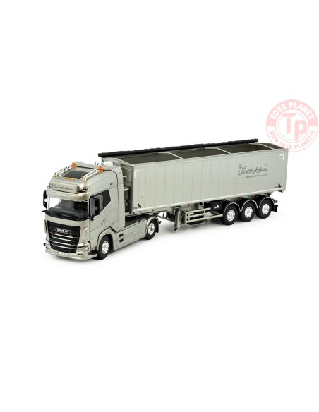 DAF XG+ met 3-assige Stas kipper Dimani TEKNO 85266 TEKNO