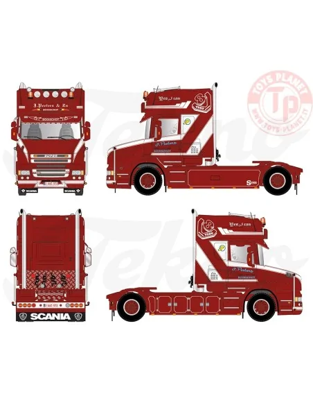 Scania Torpedo Topline 4x2 Peeters TEKNO 85100 TEKNO Scania Torpedo Topline 4x2 Peeters TEKNO 85100 TEKNO