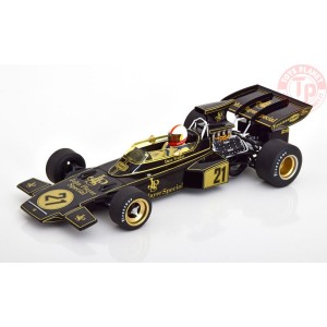 LOTUS F1 72D JOHN PLAYER SPECIAL LOTUS TEAM N 21 SPAIN GP 1972 DAVE WALKER 1:18 MCG18611F MODEL CAR GROUP