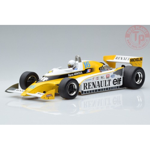RENAULT - F1 RS10 TEAM RENAULT ELF N 16 BRITISH GP 1979 RENE ARNOUX 1:18 MCG18617F MODEL CAR GROUP