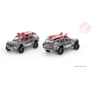 DATSUN 510 WAGON KAIDO OFFROAD V1 1969 1:64 KHMG121 MINI GT