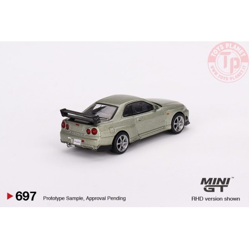 NISSAN SKYLINE GT-R (R34) TOMMYKAIRA R-Z GREY 1999 1:64 MGT00697-R MINI GT
