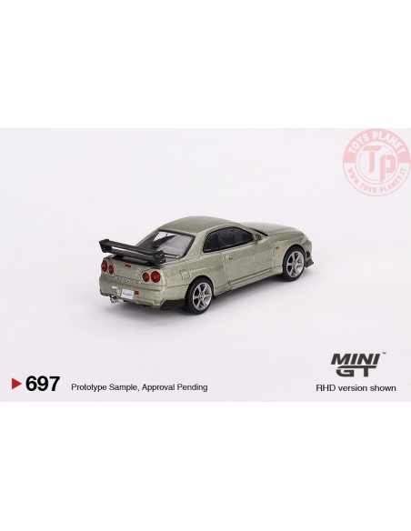 NISSAN SKYLINE GT-R (R34) TOMMYKAIRA R-Z GREY 1999 1:64 MGT00697-R MINI GT