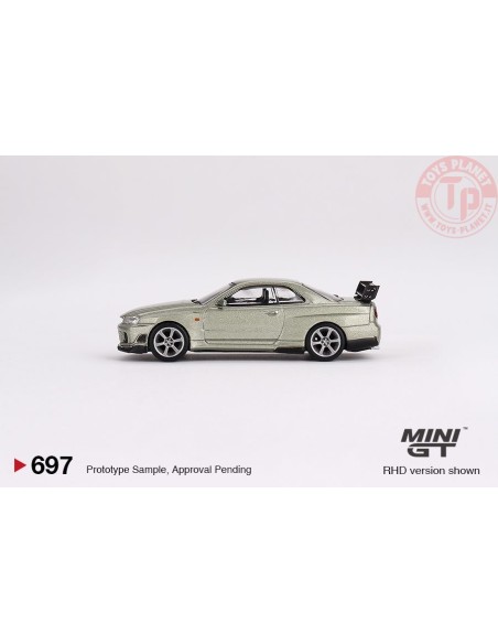 NISSAN SKYLINE GT-R (R34) TOMMYKAIRA R-Z GREY 1999 1:64 MGT00697-R MINI GT