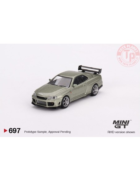 NISSAN SKYLINE GT-R (R34) TOMMYKAIRA R-Z GREY 1999 1:64 MGT00697-R MINI GT