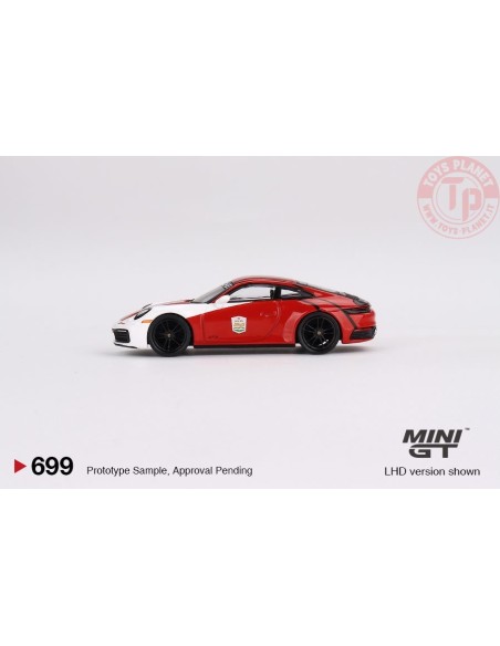 PORSCHE 911 (992) CARRERA S BI-COLOR SAFETY CAR IMSA DAYTONA 24HR 2023 1:64 MGT00699-L MINI GT