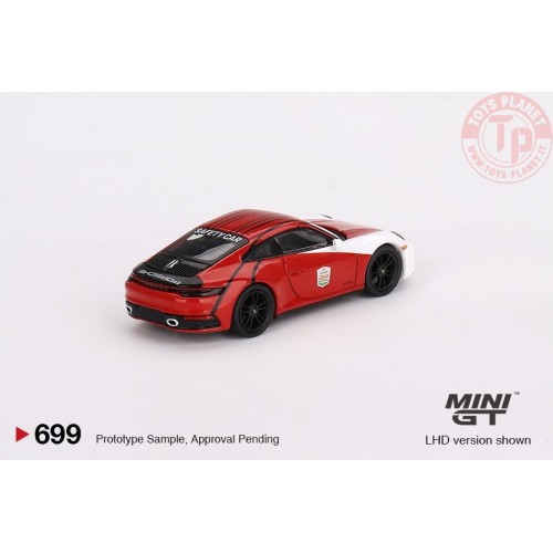 PORSCHE 911 (992) CARRERA S BI-COLOR SAFETY CAR IMSA DAYTONA 24HR 2023 1:64 MGT00699-L MINI GT