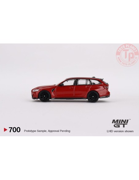 BMW M3 TOURING (G81) COMPETITION RED 2023 1:64 MGT00700-L Mini Gt