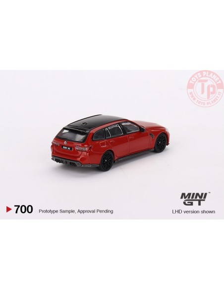BMW M3 TOURING (G81) COMPETITION RED 2023 1:64 MGT00700-L Mini Gt
