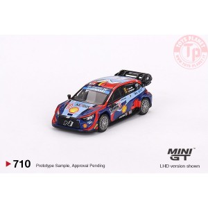 HYUNDAI I20 N RALLY1 2023 RALLY MONTE CARLO 3RD PLACE N 11 1:64 MGT00710-L Mini Gt