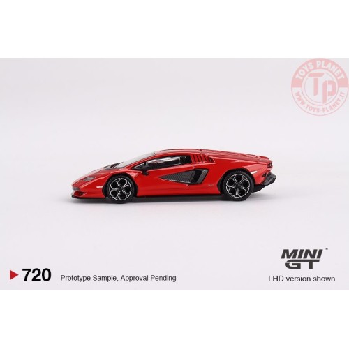LAMBOGHINI COUNTACH LPI 800-4 ROSSO MARS 1:64 MGT00720-L Mini Gt