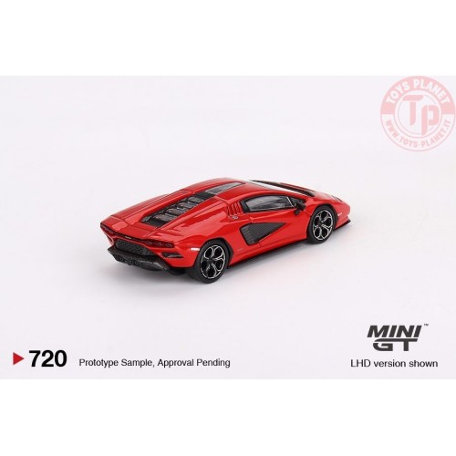 LAMBOGHINI COUNTACH LPI 800-4 ROSSO MARS 1:64 MGT00720-L Mini Gt