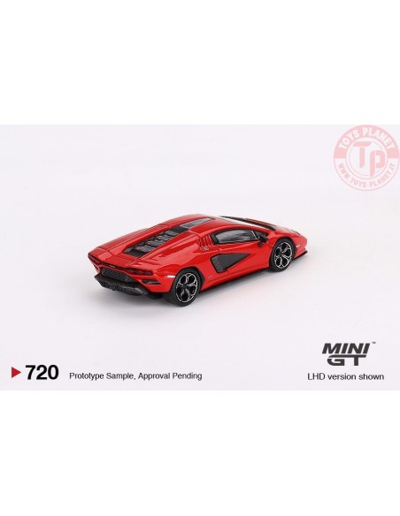 LAMBOGHINI COUNTACH LPI 800-4 ROSSO MARS 1:64 MGT00720-L Mini Gt