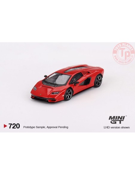 LAMBOGHINI COUNTACH LPI 800-4 ROSSO MARS 1:64 MGT00720-L Mini Gt