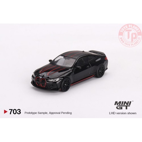 BMW M4 CSL BLACK SAPPHIRE 1:64 MGT00703-L MINI GT