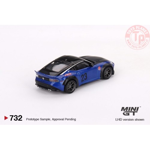 NISSAN Z LB NATION WORKS SERIAN BLUE 1:64 MGT00732-L Mini Gt