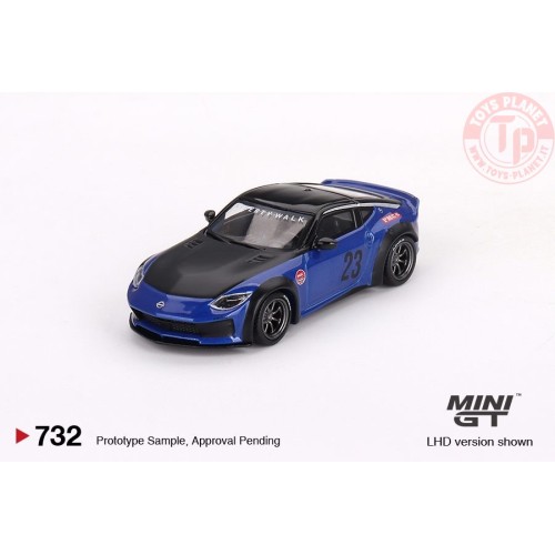 NISSAN Z LB NATION WORKS SERIAN BLUE 1:64 MGT00732-L Mini Gt