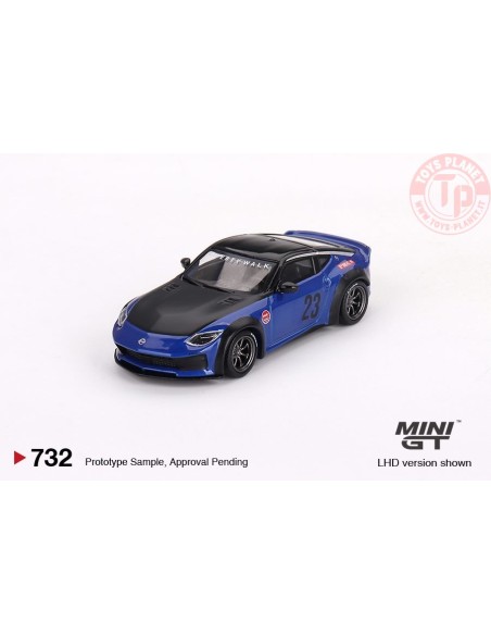 NISSAN Z LB NATION WORKS SERIAN BLUE 1:64 MGT00732-L Mini Gt