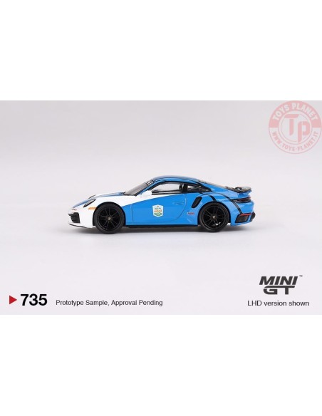 PORSCHE 911 TURBO S SAFETY CAR 2023 IMSA DAYTONA 24 HRS 1:64 MGT00735-L MINI GT