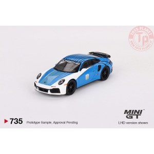 PORSCHE 911 TURBO S SAFETY CAR 2023 IMSA DAYTONA 24 HRS 1:64 MGT00735-L MINI GT
