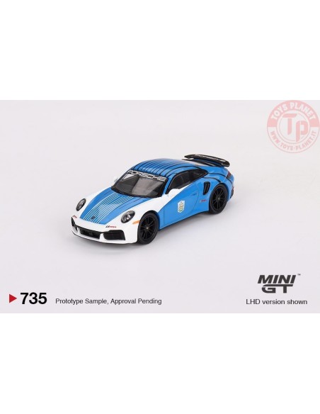 PORSCHE 911 TURBO S SAFETY CAR 2023 IMSA DAYTONA 24 HRS 1:64 MGT00735-L MINI GT